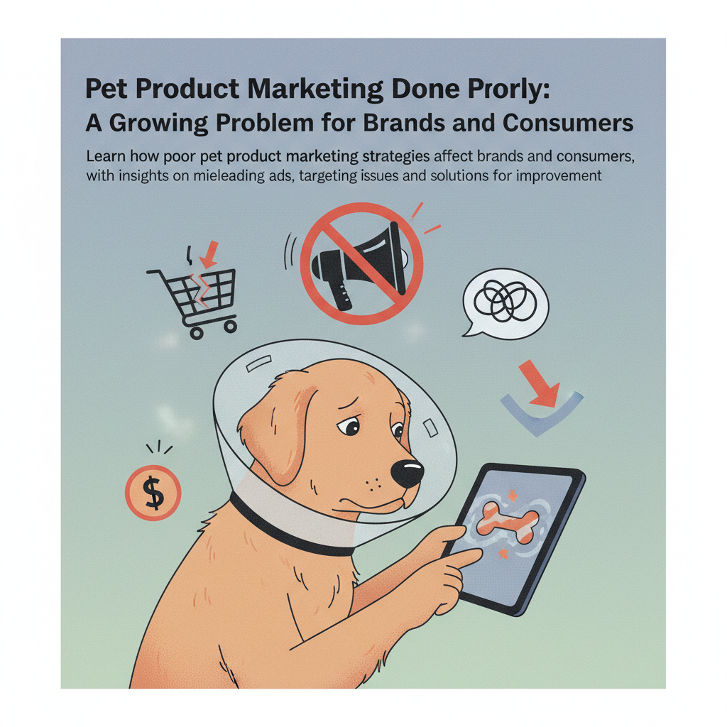 Pet Product Marketing Done Poorly: A Growing Problem for Brands and Consumers