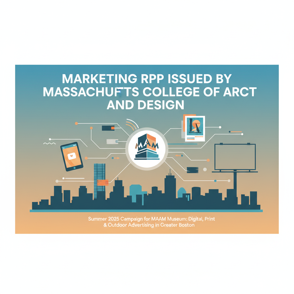 Marketing RFP Issued By Massachusetts College of Art and Design
