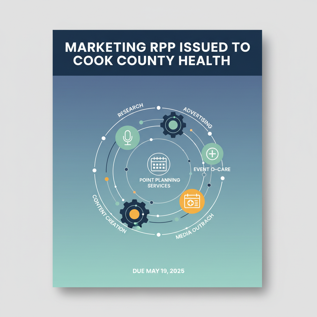 MARKETING RFP ISSUED TO COOK COUNTY HEALTH