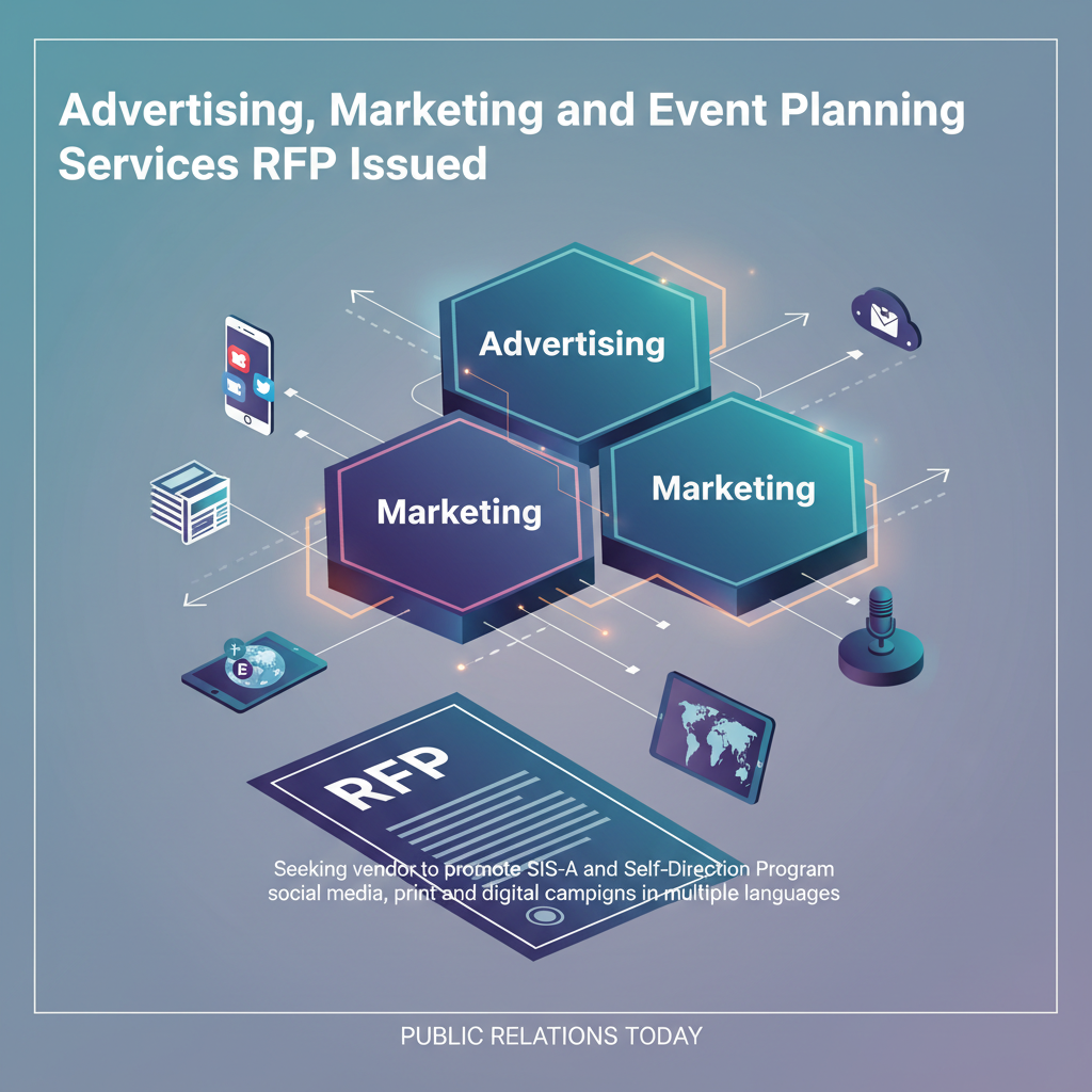 Advertising, Marketing and Event Planning Services RFP Issued