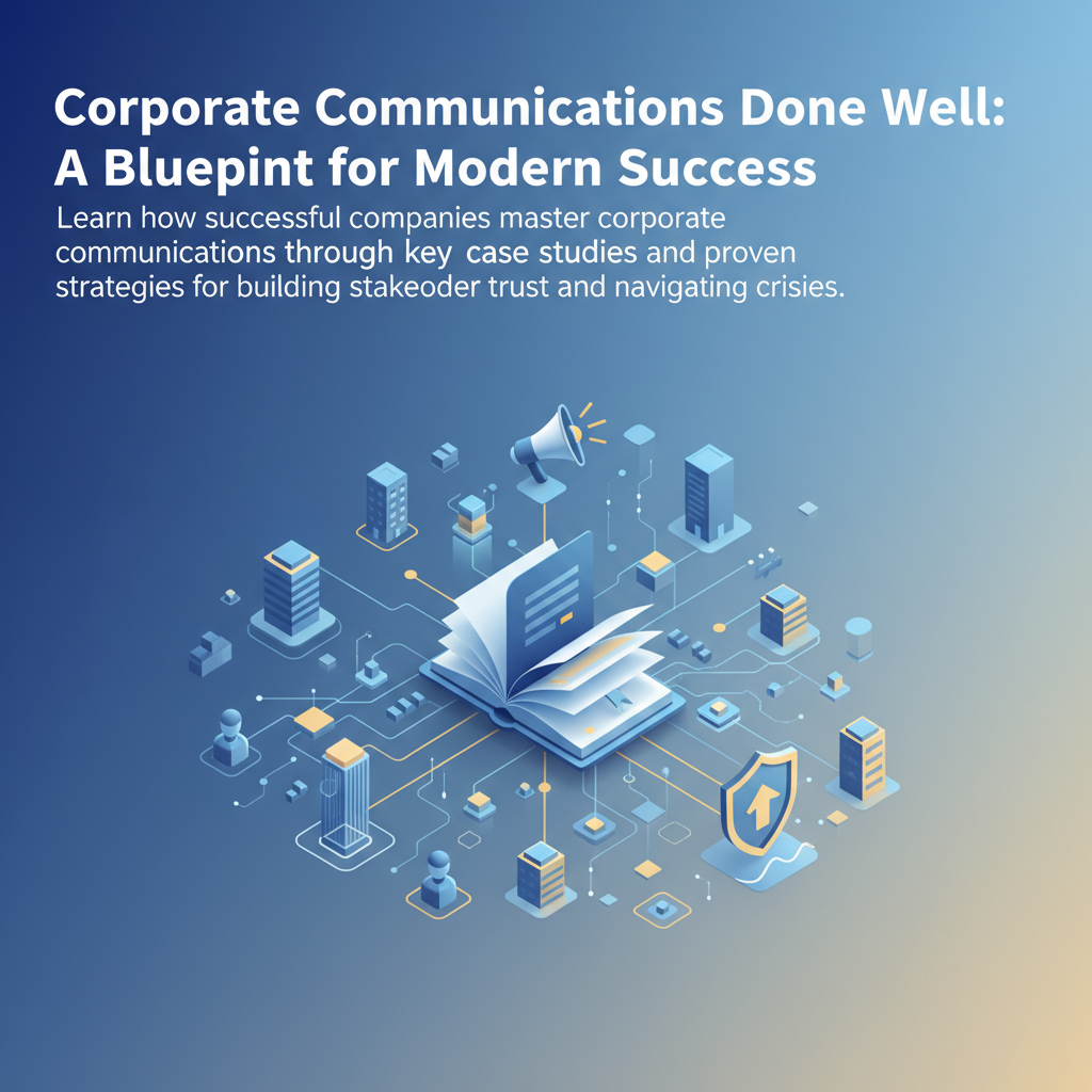 Corporate Communications Done Well: A Blueprint for Modern Success