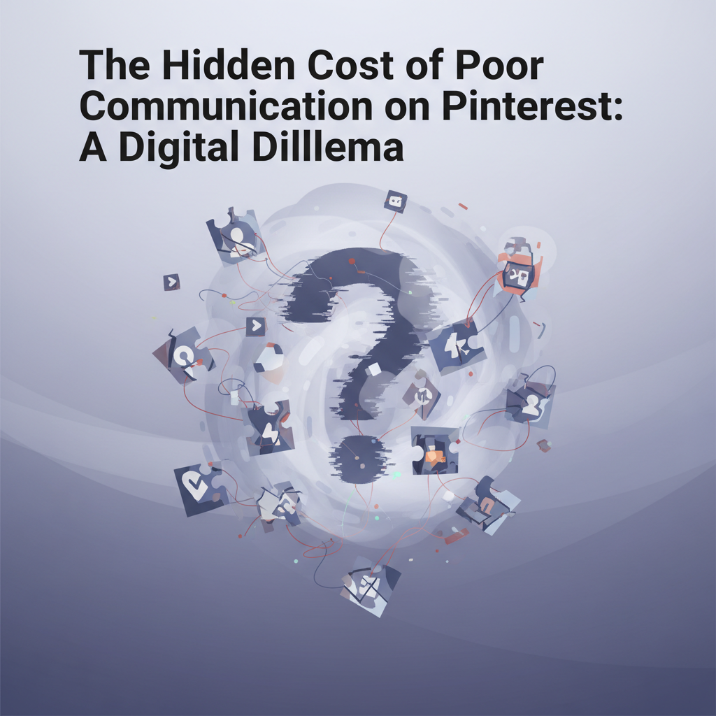 The Hidden Cost of Poor Communication on Pinterest: A Digital Dilemma