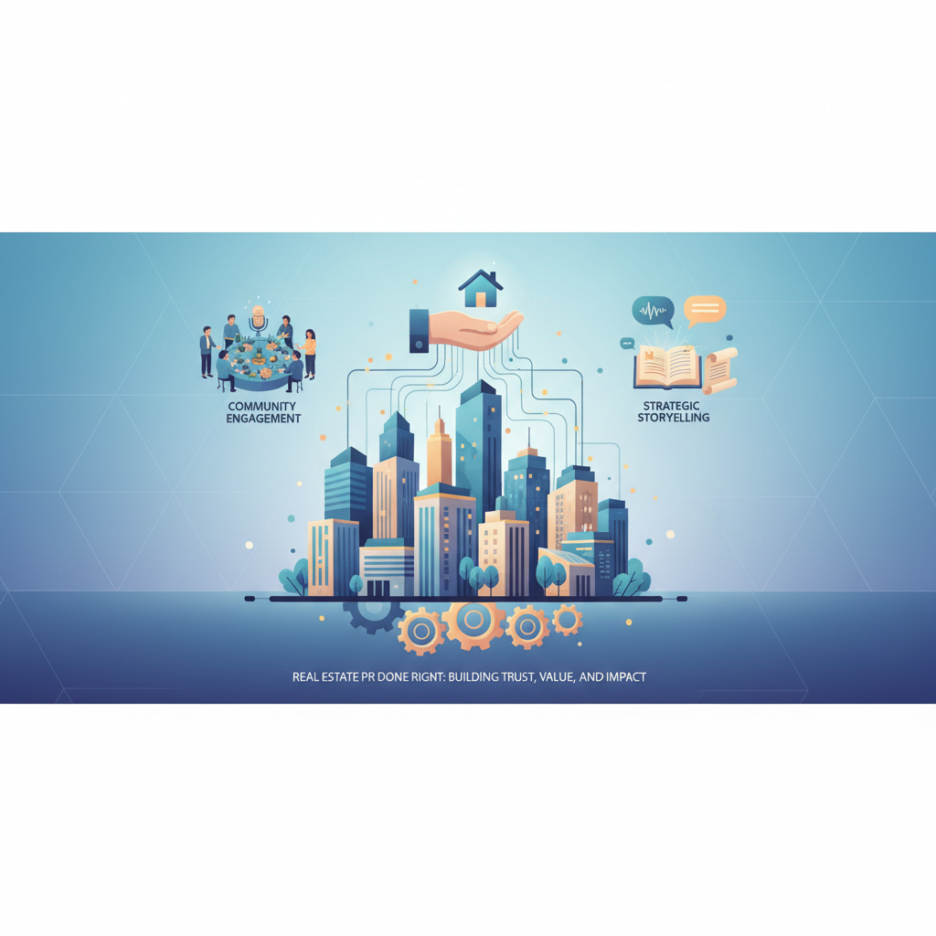 Real Estate PR Done Right: Building Trust, Value, and Impact