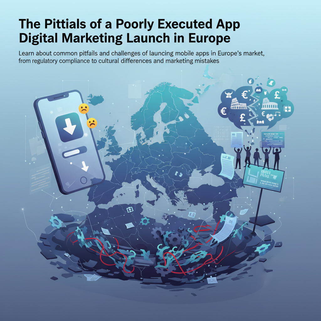 The Pitfalls of a Poorly Executed App Digital Marketing Launch in Europe