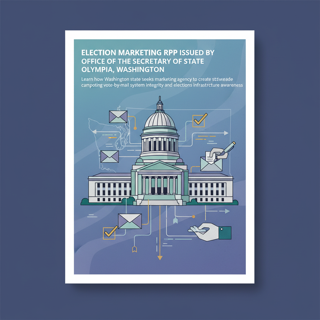 ELECTION MARKETING RFP ISSUED BY OFFICE OF THE SECRETARY OF STATE OLYMPIA, WASHINGTON
