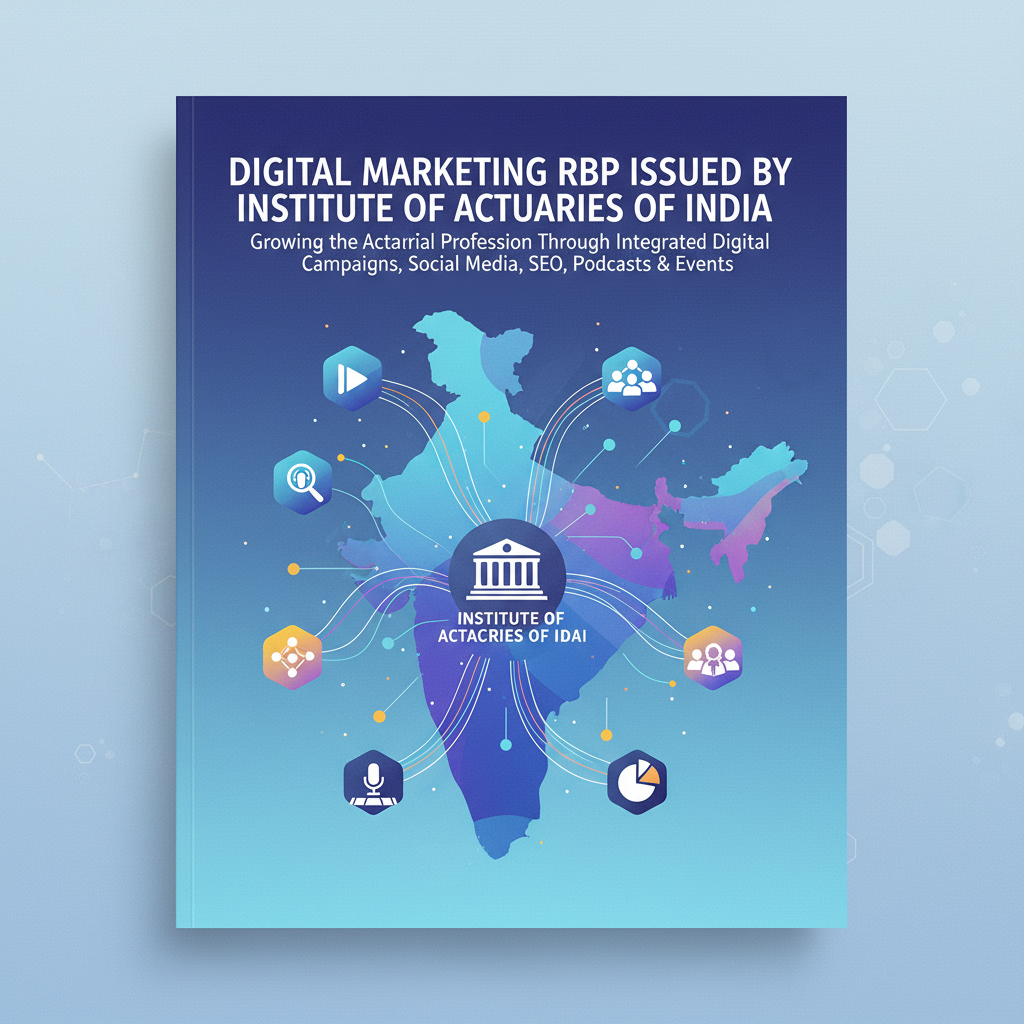 Digital Marketing RFP Issued By Institute of Actuaries of India