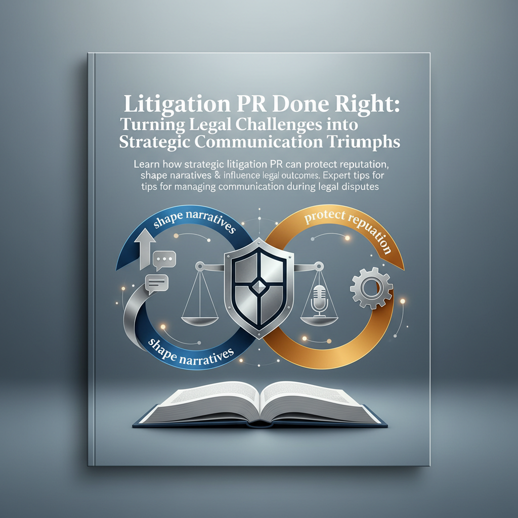 Litigation PR Done Right: Turning Legal Challenges into Strategic Communication Triumphs