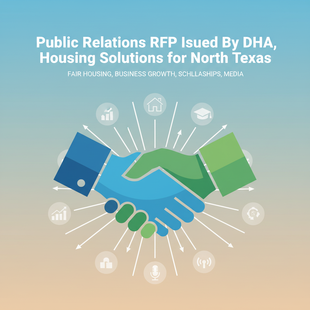 Public Relations RFP Issued By DHA, Housing Solutions for North Texas