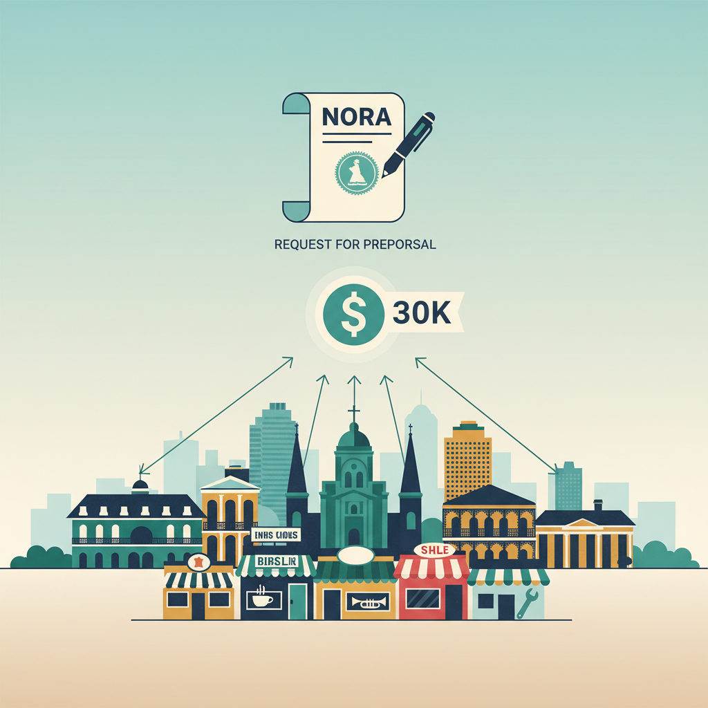 MARKETING RFP ISSUED BY NEW ORLEANS REDEVELOPMENT AUTHORITY