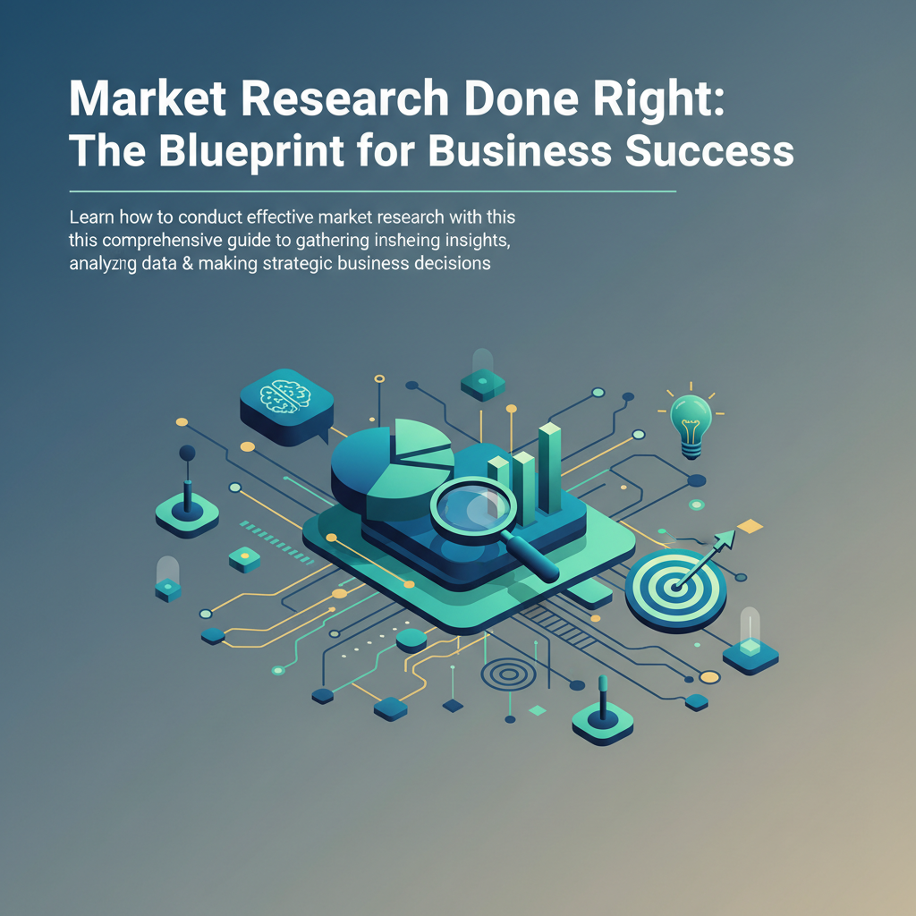 Market Research Done Right: The Blueprint for Business Success