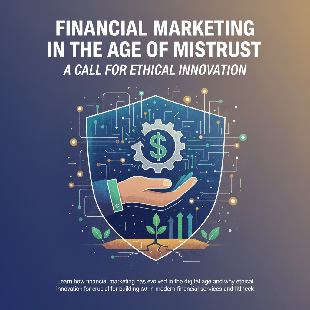 Financial Marketing in the Age of Mistrust: A Call for Ethical Innovation