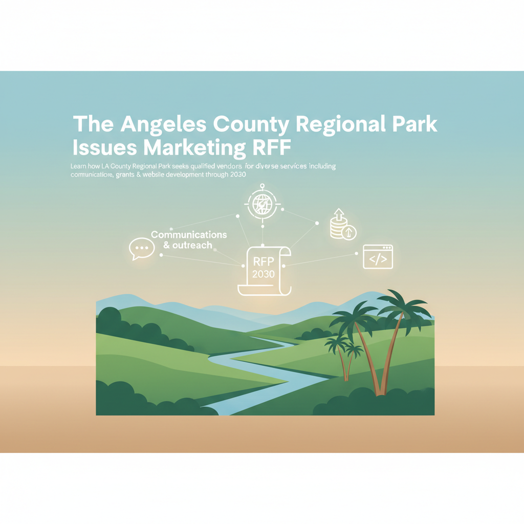 The Los Angeles County Regional Park Issues Marketing RFP