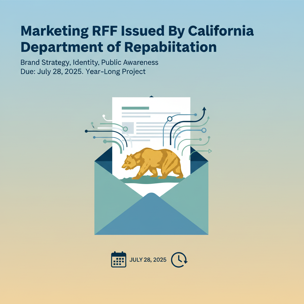 Marketing RFP Issued By California Department of Rehabilitation