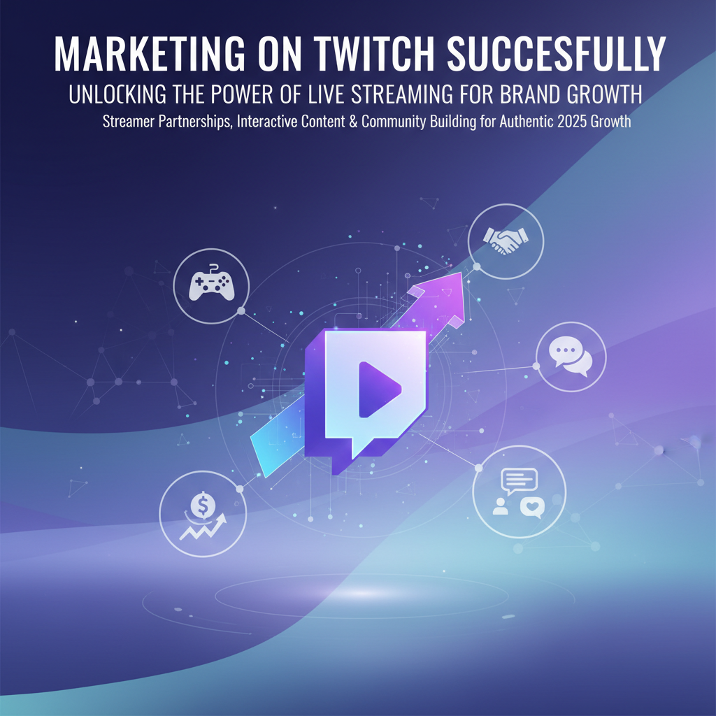 Marketing on Twitch Successfully: Unlocking the Power of Live Streaming for Brand Growth