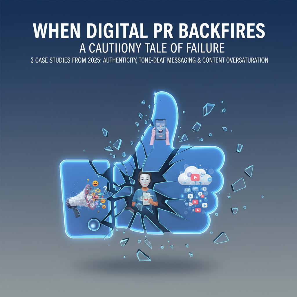 When Digital PR Backfires—A Cautionary Tale of Failure