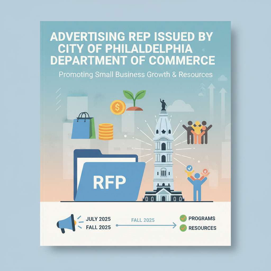 Advertising RFP Issued By City of Philadelphia Department of Commerce