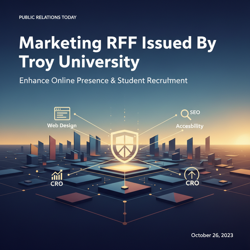 Marketing RFP Issued By Troy University