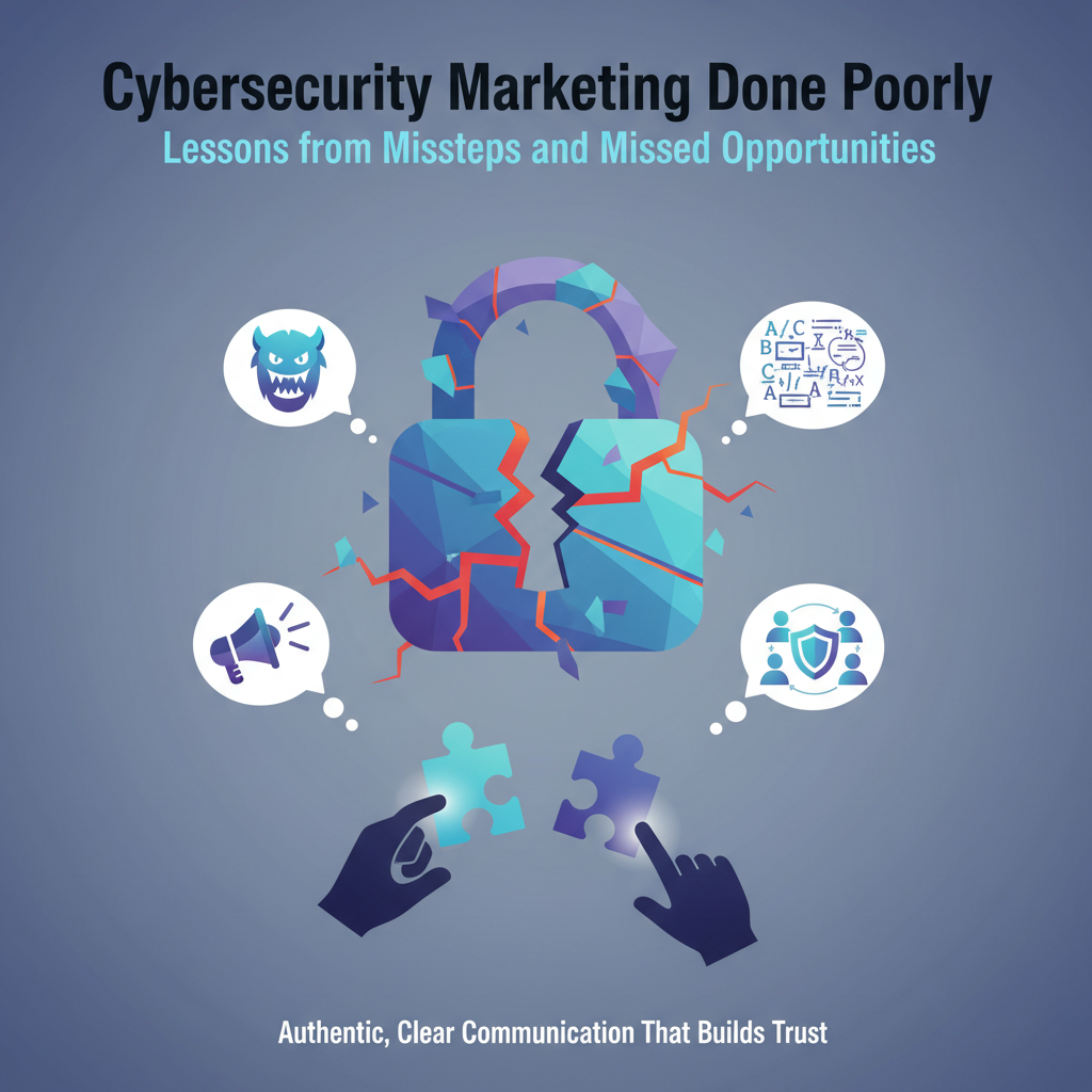 Cybersecurity Marketing Done Poorly: Lessons from Missteps and Missed Opportunities