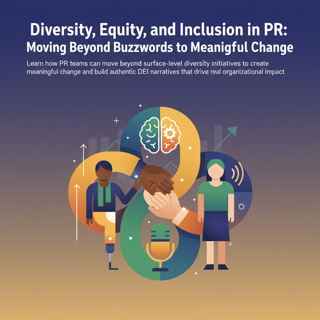 Diversity, Equity, and Inclusion in PR: Moving Beyond Buzzwords to Meaningful Change