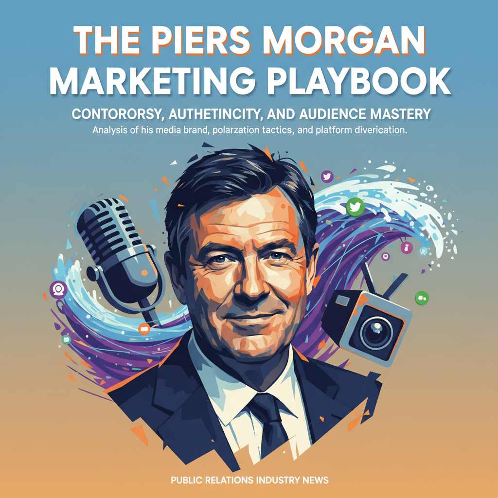 The Piers Morgan Marketing Playbook: Controversy, Authenticity, and Audience Mastery