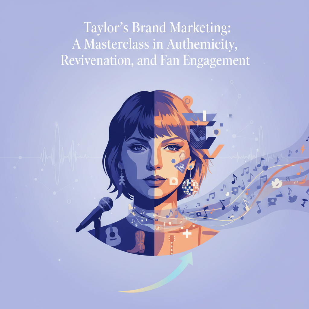 Taylor Swift’s Brand Marketing: A Masterclass in Authenticity, Reinvention, and Fan Engagement