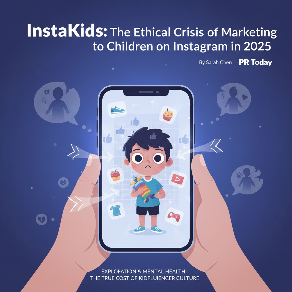 InstaKids: The Ethical Crisis of Marketing to Children on Instagram in 2025