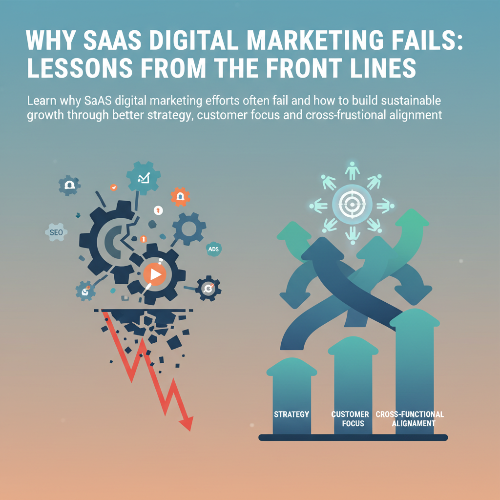 Why SaaS Digital Marketing Fails: Lessons From the Front Lines