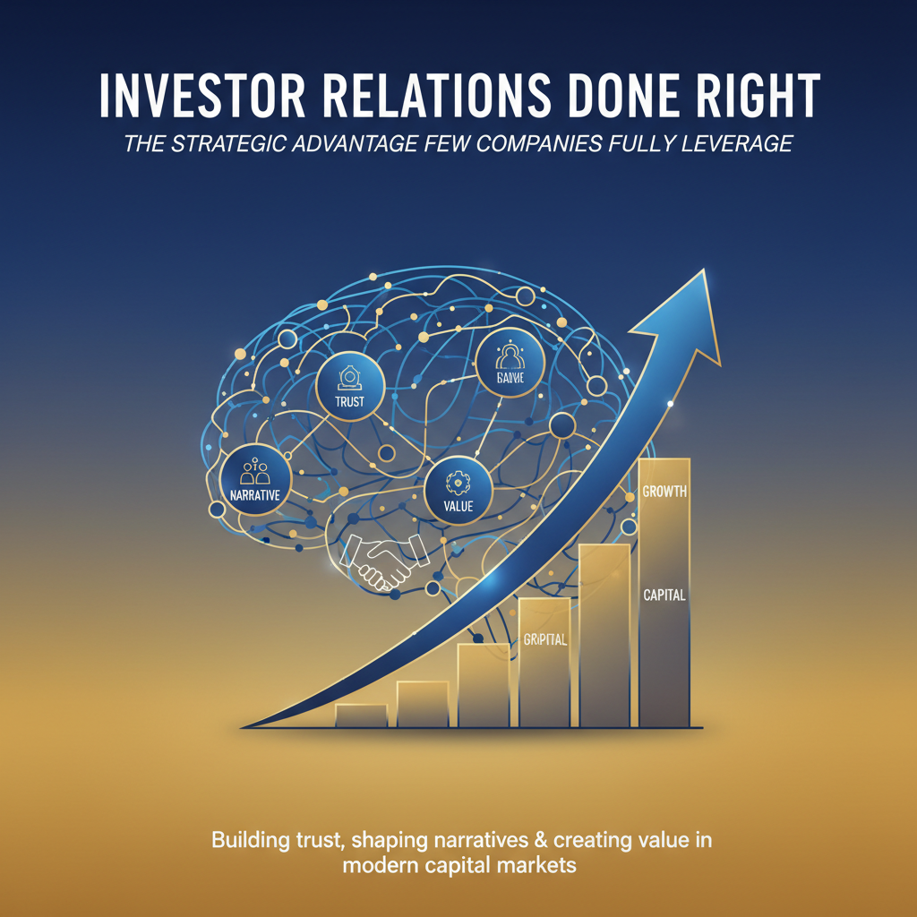 Investor Relations Done Right: The Strategic Advantage Few Companies Fully Leverage