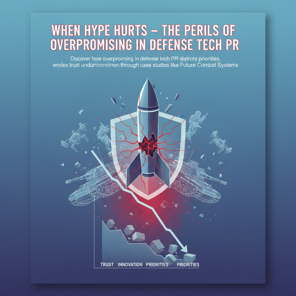 When Hype Hurts – The Perils of Overpromising in Defense Tech PR