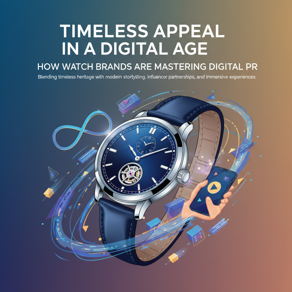 Timeless Appeal in a Digital Age: How Watch Brands Are Mastering Digital PR