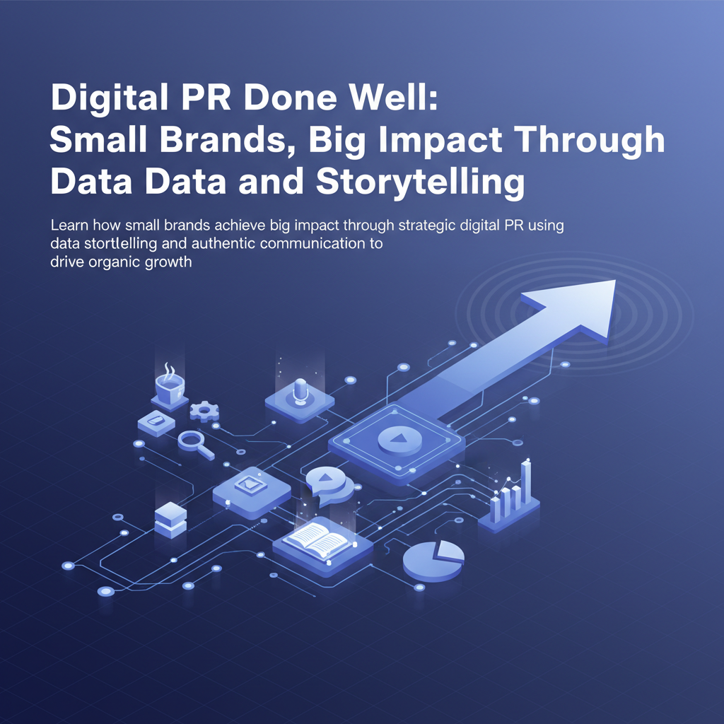 Digital PR Done Well: Small Brands, Big Impact Through Data and Storytelling