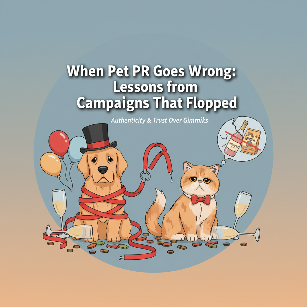 When Pet PR Goes Wrong: Lessons from Campaigns That Flopped