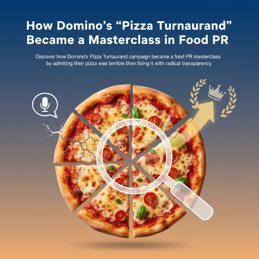 How Domino’s “Pizza Turnaround” Became a Masterclass in Food PR