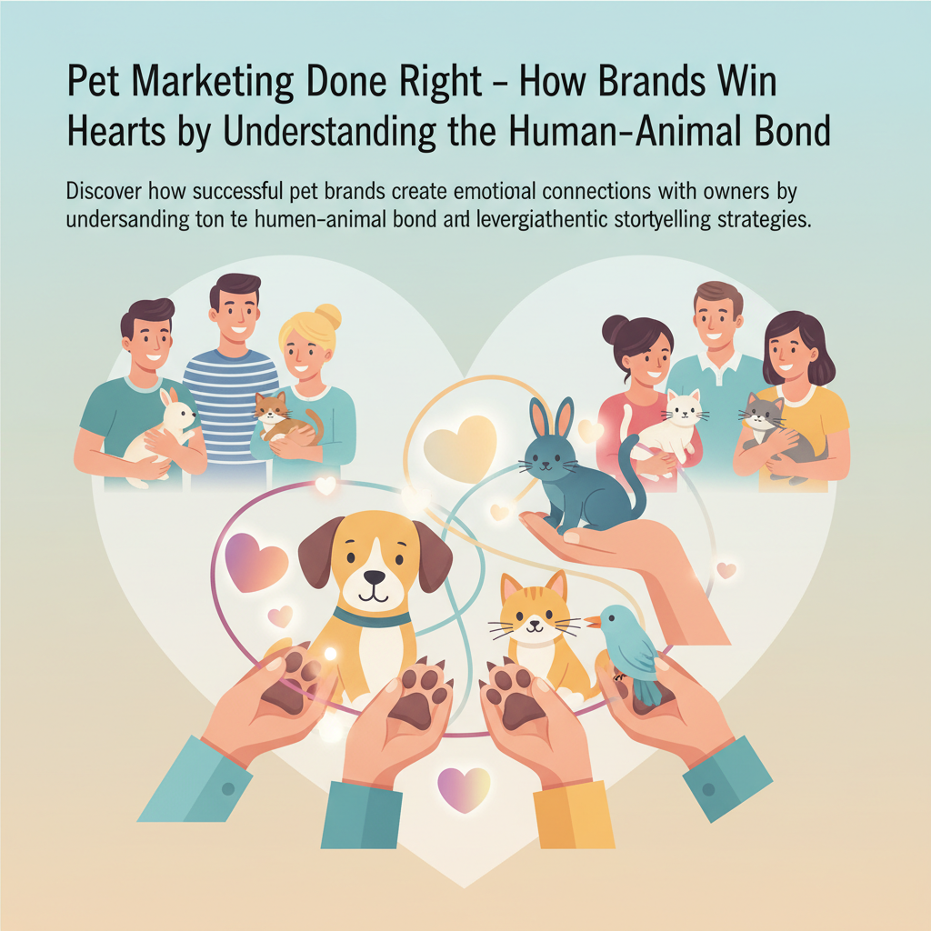 Pet Marketing Done Right – How Brands Win Hearts by Understanding the Human-Animal Bond