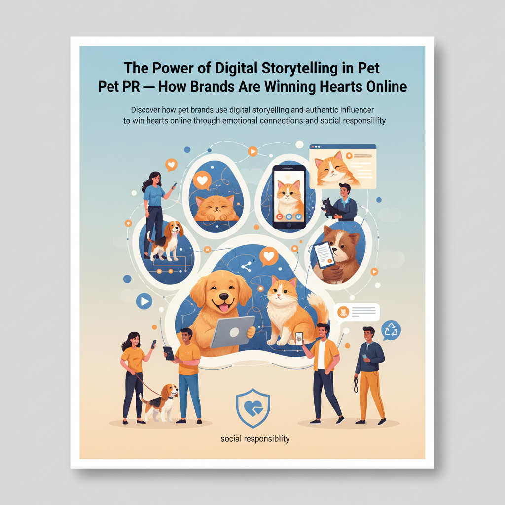The Power of Digital Storytelling in Pet PR — How Brands Are Winning Hearts Online