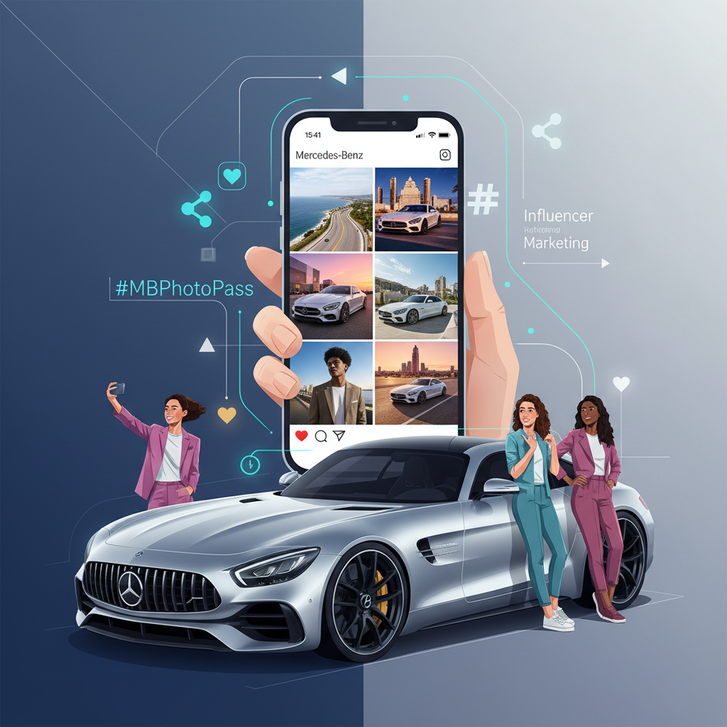 Mercedes-Benz and #MBPhotoPass — When Influencer Marketing Redefined Luxury Auto PR