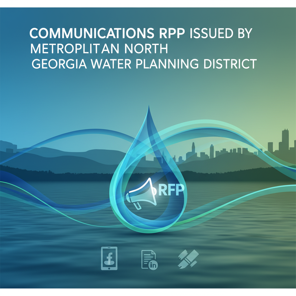 Communications RFP Issued By Metropolitan North Georgia Water Planning District