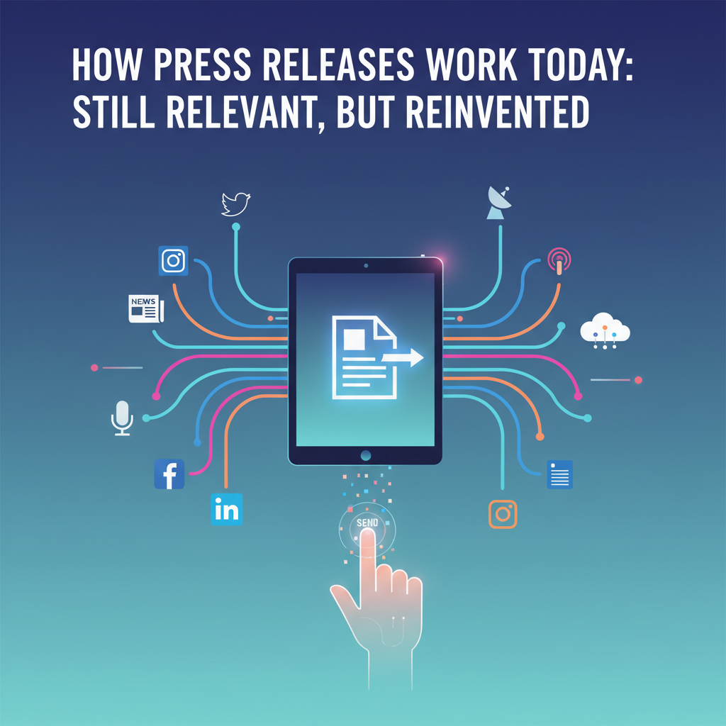 How Press Releases Work Today: Still Relevant, But Reinvented