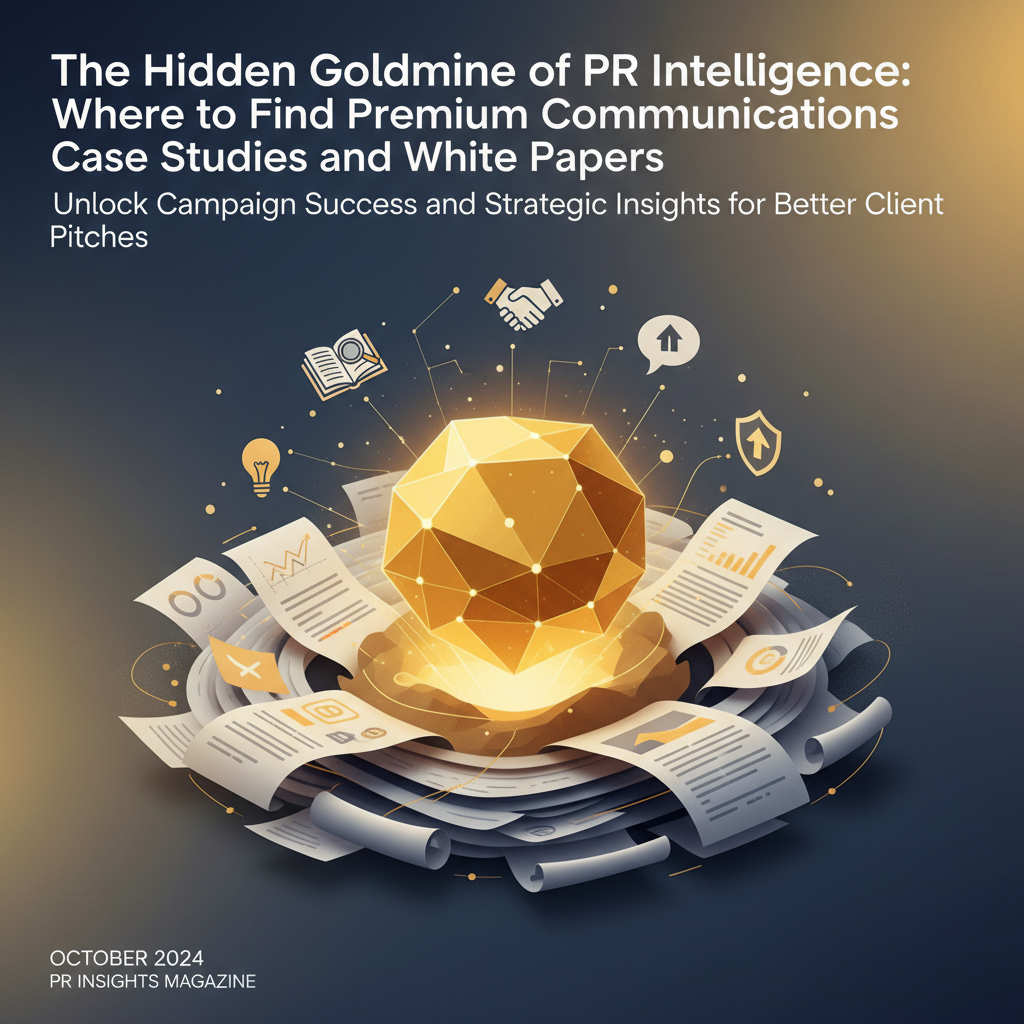 The Hidden Goldmine of PR Intelligence: Where to Find Premium Communications Case Studies and White Papers