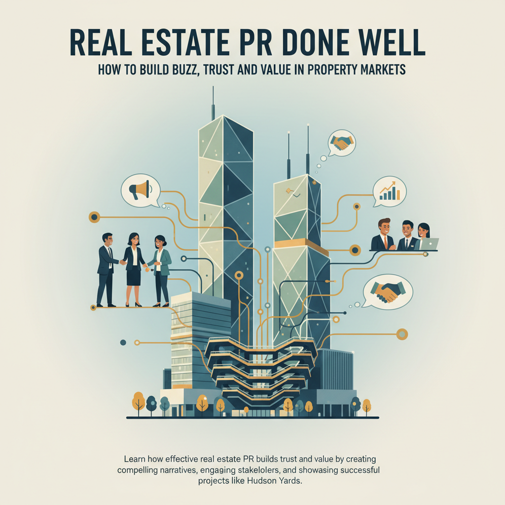 Real Estate PR Done Well: How to Build Buzz, Trust and Value in Property Markets