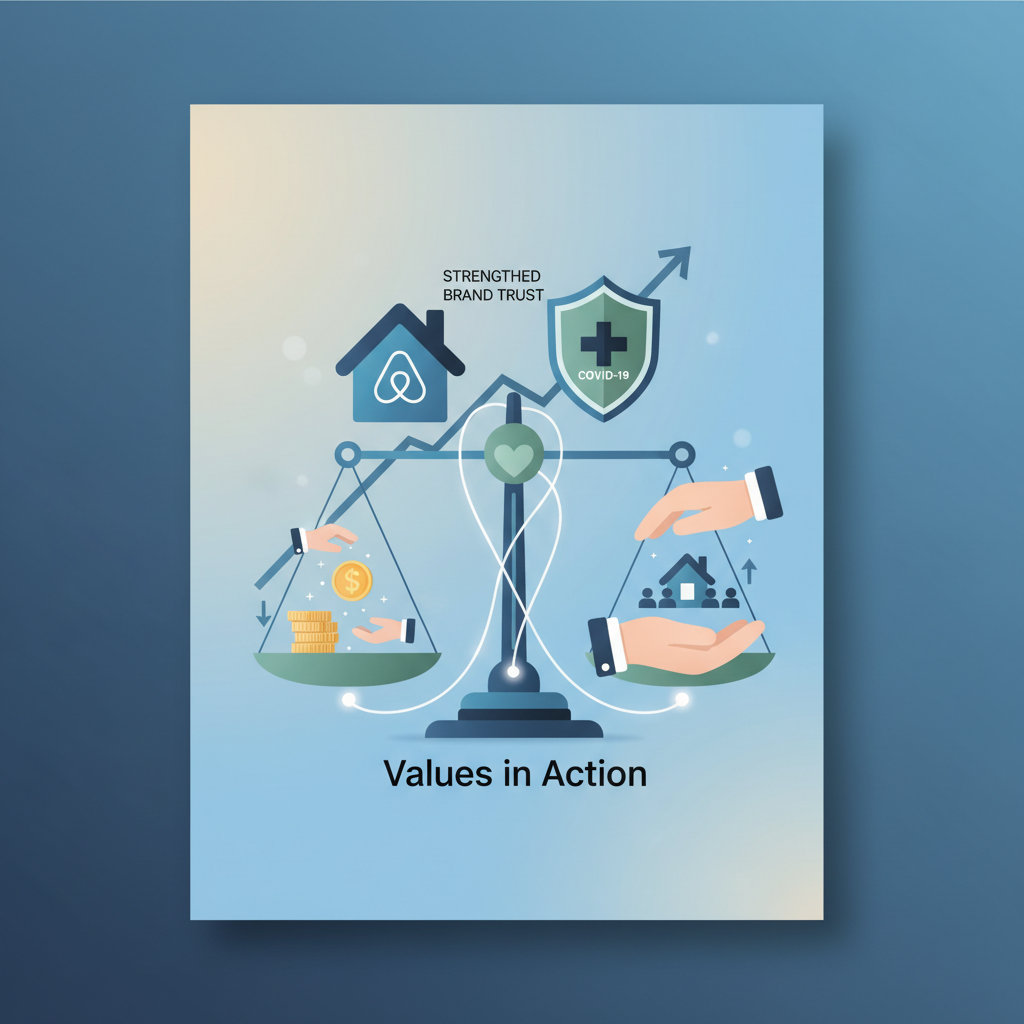 Values in Action: Airbnb and the COVID-19 Bookings Crisis