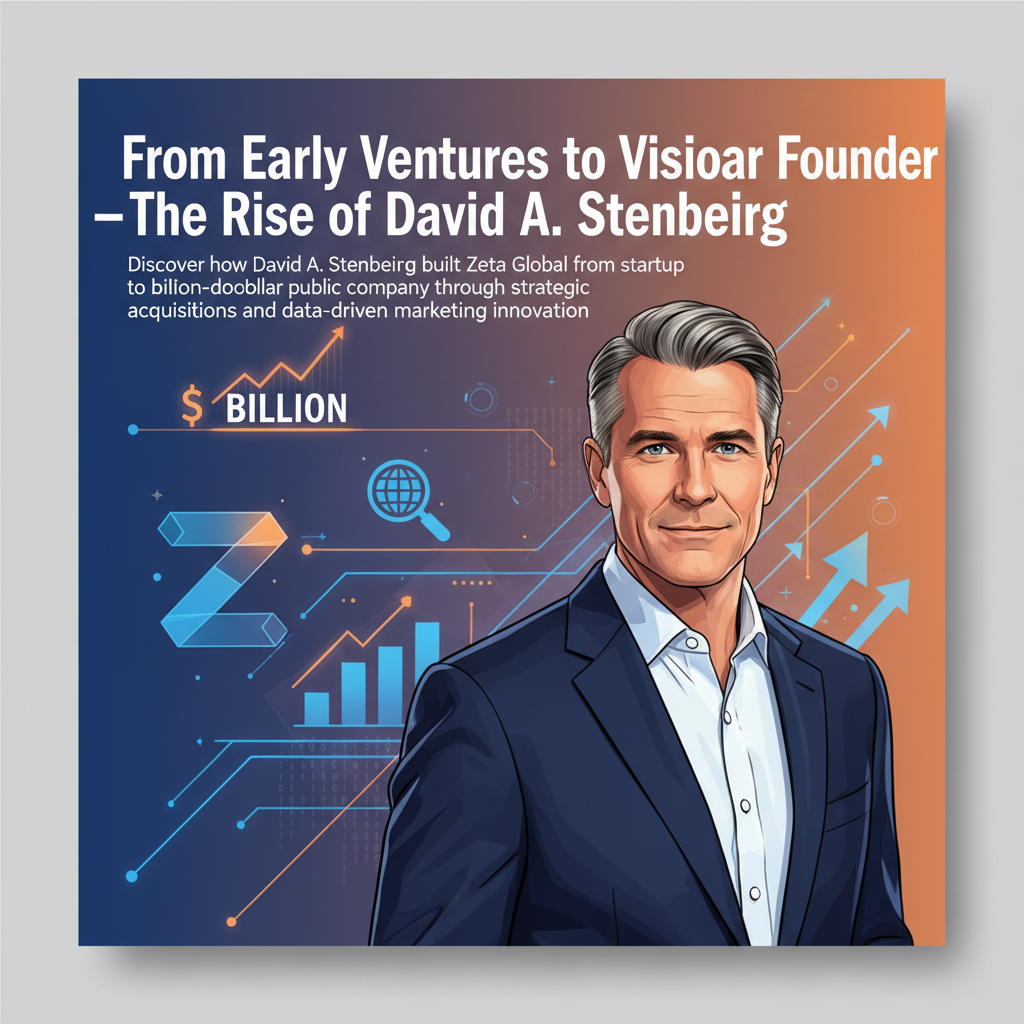 From Early Ventures to Visionary Founder — The Rise of David A. Steinberg