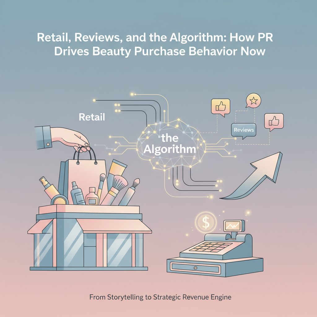 Retail, Reviews, and the Algorithm: How PR Drives Beauty Purchase Behavior Now