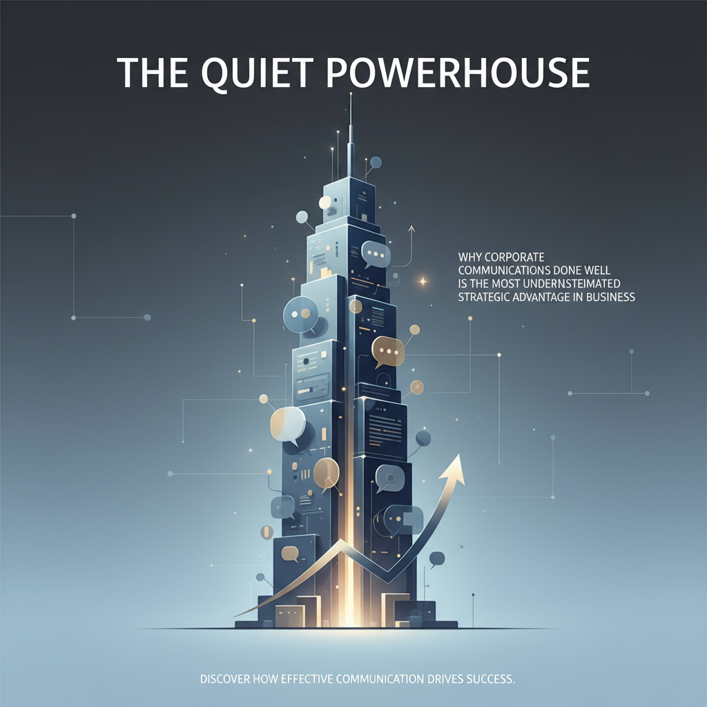 The Quiet Powerhouse: Why Corporate Communications Done Well Is the Most Underestimated Strategic Advantage in Business