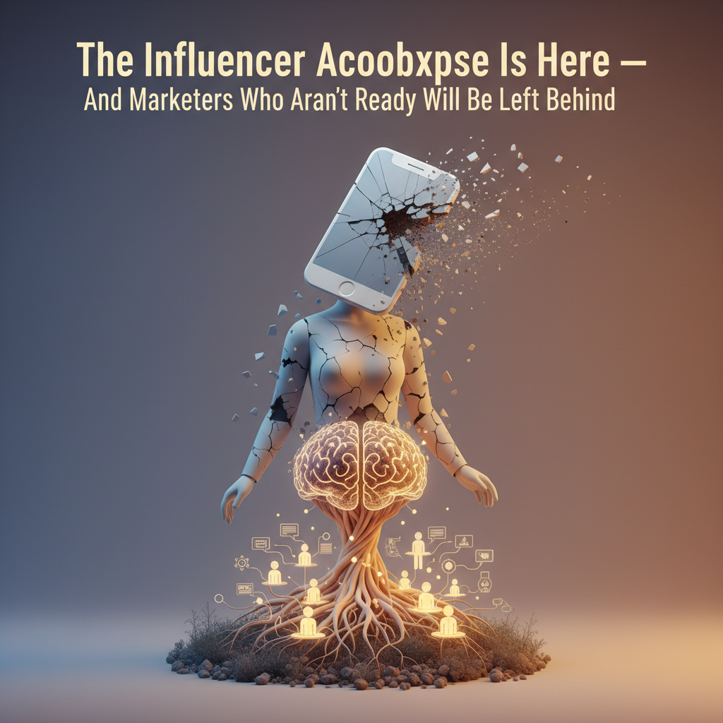 The Influencer Apocalypse Is Here — And Marketers Who Aren’t Ready Will Be Left Behind