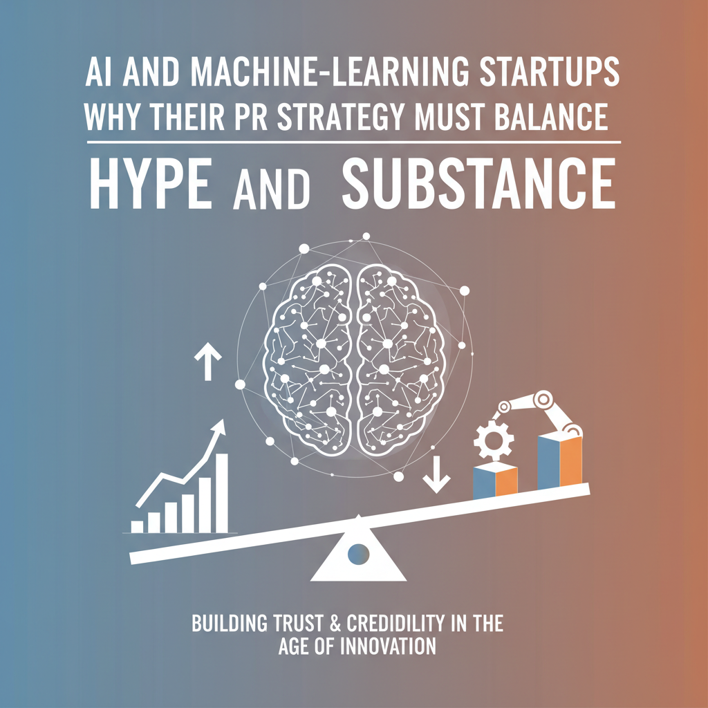 AI and Machine-Learning Startups — Why Their PR Strategy Must Balance Hype and Substance