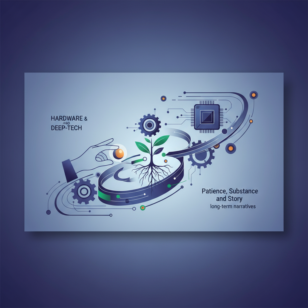 Hardware and Deep-Tech Firms — Why Their PR Playbook Needs Patience, Substance, and Story