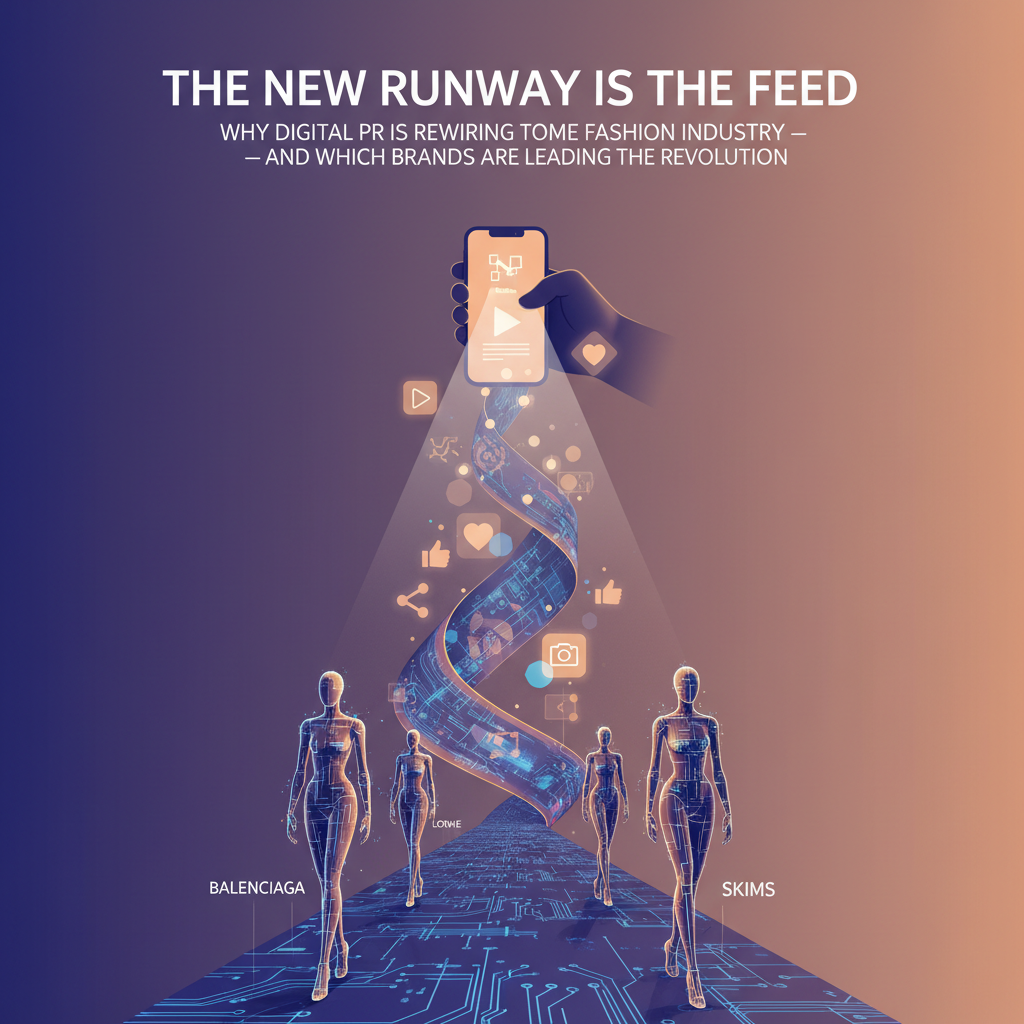 The New Runway Is the Feed: Why Digital PR Is Rewiring the Fashion Industry — And Which Brands Are Leading the Revolution