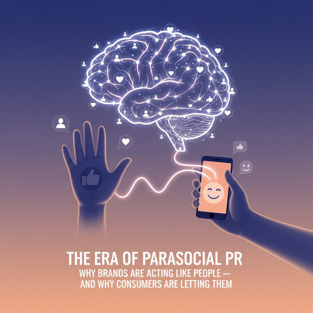 The Era of Parasocial PR: Why Brands Are Acting Like People — And Why Consumers Are Letting Them