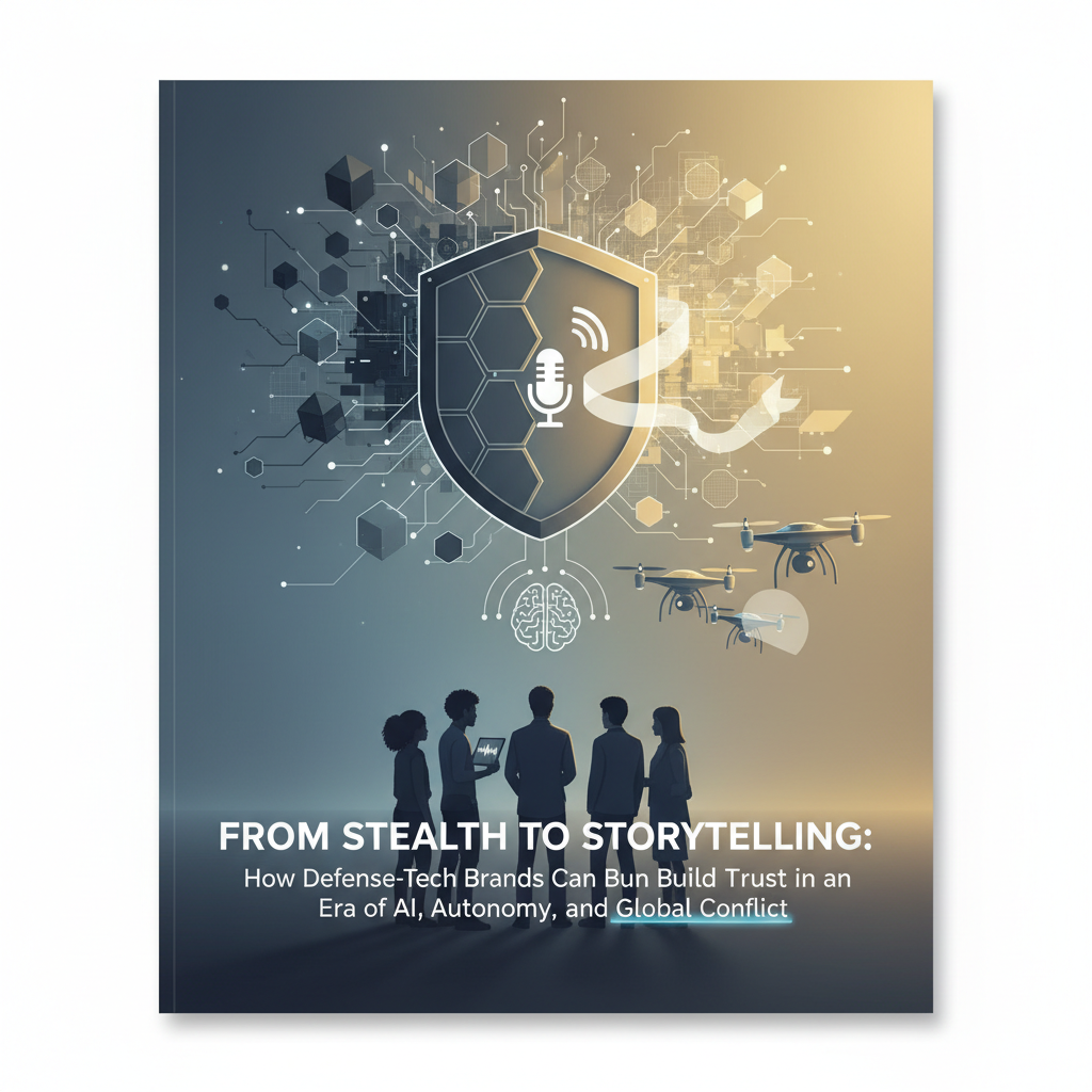 From Stealth to Storytelling: How Defense-Tech Brands Can Build Trust in an Era of AI, Autonomy, and Global Conflict